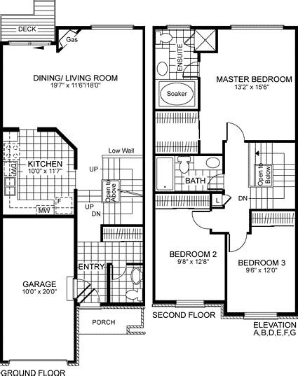 minto empire floorplan executive townhome  statewood drive flickr