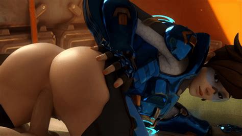 cadet tracer getting fucked from behind arhoangel [overwatch] the rule 34