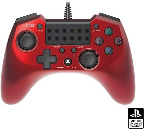 hori pad  fps  wired controller gamepad  ps ps red amazoncouk pc video games