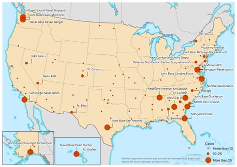 exclusive  public map reveals military bases  coronavirus