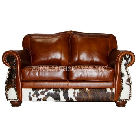 leather sofa cowhide leather love seat cowhide