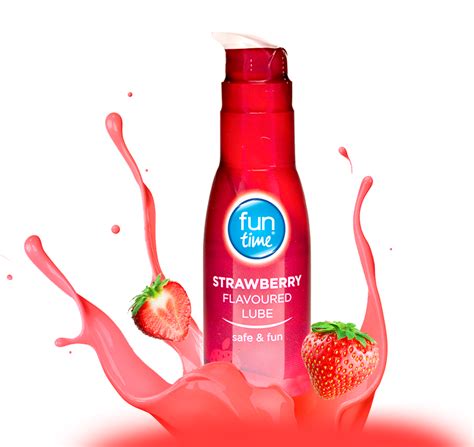Fun Time Strawberry Flavoured Lube 75ml Online Pound Store