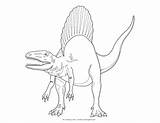 Spinosaurus Jurassic Dinosaur Dinosaure Colouring Jurassique Giganotosaurus スピノ サウル Dinosaurs ケーキ バースデー ぬり絵 ーティー 印刷 恐竜 Coloriages Birijus Imprimé sketch template