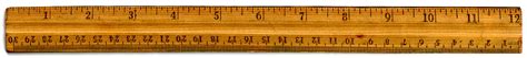 wooden   ruler    centimeter markings stock photo