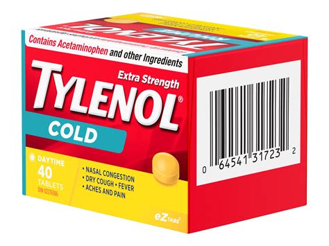 Tylenol Cold Daytime 40 S