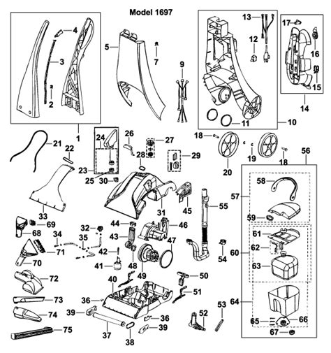 bissell proheat hose diagram wiring diagram pictures