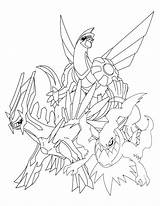 Pokemon Coloring Palkia Dialga Pages Darkrai Printable Colouring Picgifs 塗り絵 Getcolorings Legendary Getdrawings イラスト Color Popular Comments Colorings sketch template