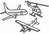 Elicottero Helicopter sketch template