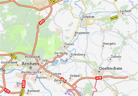 Kaart Michelin Olburgen Plattegrond Olburgen Viamichelin