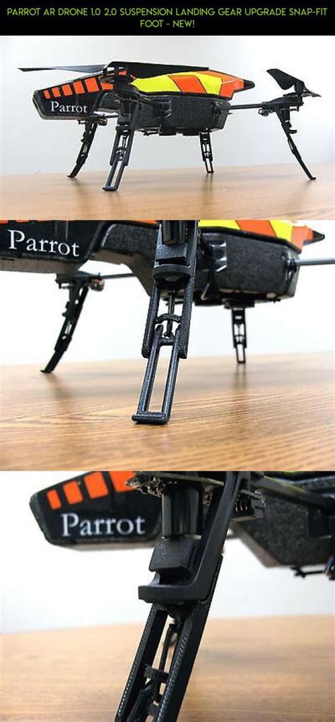 parrot ar drone   suspension landing gear upgrade snap fit foot  products parts