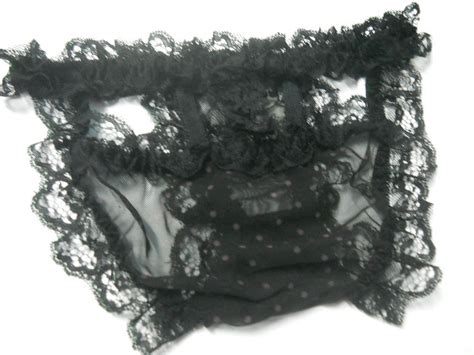 fashion care 2u u162 4 sexy black ruffle sheer lace trim