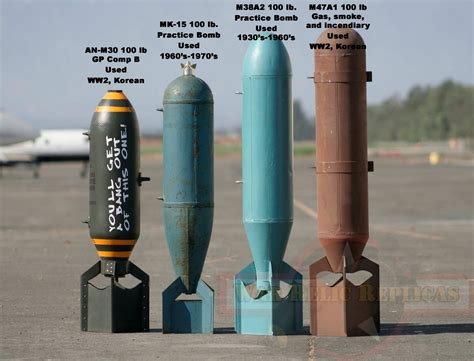 bombs     types  lb bombs