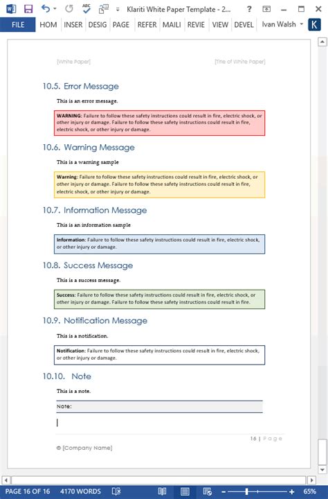 white paper templates ms word templates forms checklists