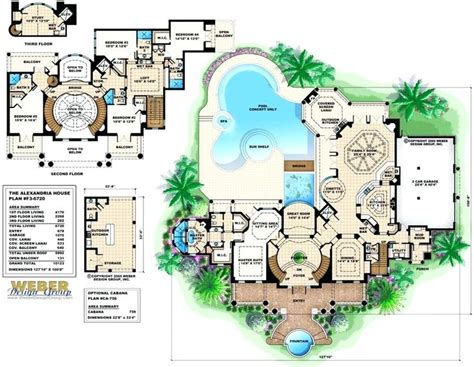shaped house plans  pool house plans  pool plan single family indoor courtyard