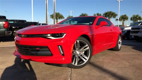chevrolet camaro rs  red review youtube