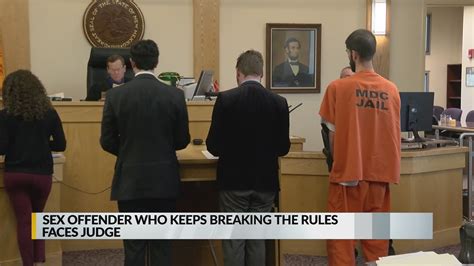 sex offender who keeps breaking the rules faces judge krqe news 13