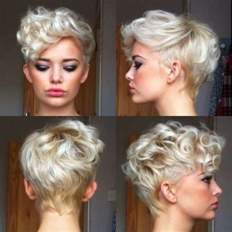 20 Lovely Wavy And Curly Pixie Styles Short Hair Popular Haircuts