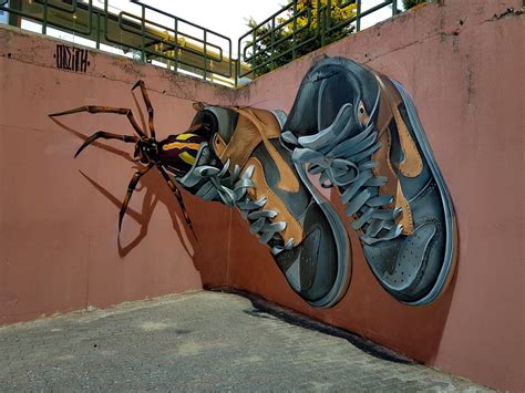 odeith original anamorphic walls surrealism art concept  street art street art illusions