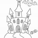 Vampire Castle sketch template