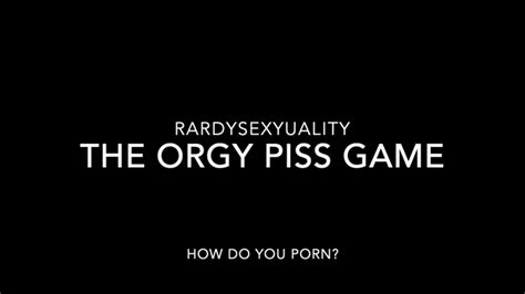 Rardysexuality Pee Games