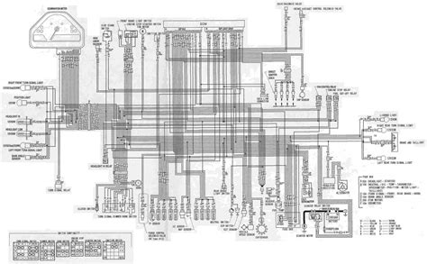 complete electrical wiring diagram  honda cbrrr   wiring diagrams