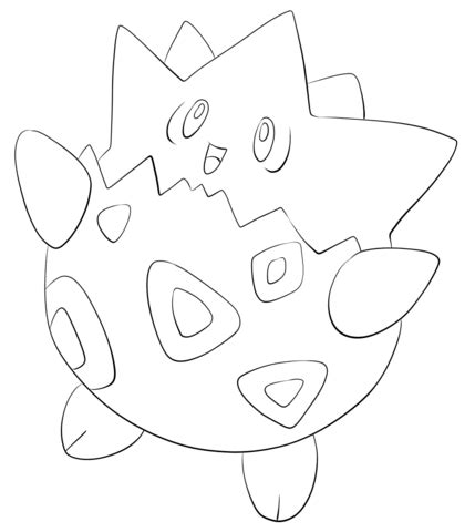 togepi coloring page pokemon coloring pages cute coloring pages
