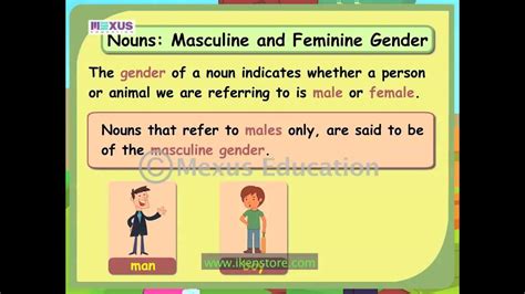 Gender Of Nouns Worksheet Grade 1 Finest Worksheet