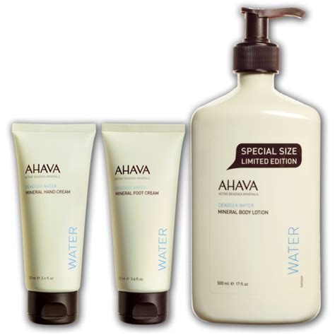 ahava mineral product  pack