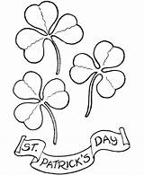 Patrick St Coloring Shamrocks Sheets Pages Happy Activity Banner Saint Stpatrick Celebration sketch template