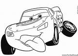Coloring Pages Mcqueen Cars Lightning Race Printable Car Colouring Getcolorings sketch template