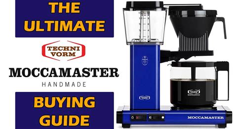 technivorm moccamaster coffee maker buyers guide tested