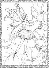 Coloring Pages Dover Colorir Para Desenhos Fairy Fadas Fairies Adult Publications Book Books Enchanted Sheets Welcome Printable Colouring Drawings Desenho sketch template