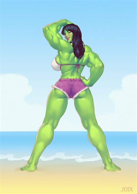 She Hulk S Day Out By Joixxx Hentai Foundry