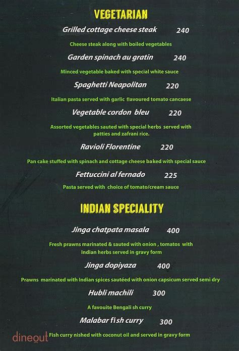 menu  avatar porur chennai dineout