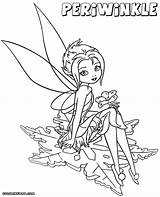 Periwinkle Coloring Pages Fairy Coloringway sketch template