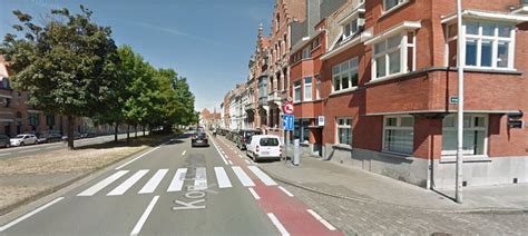 kruispunt  elisabethlaan met elf julistraat wordt veiliger foto hlnbe