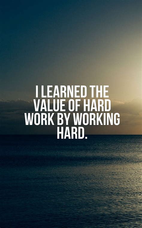 lovely confidence  hard work quotes