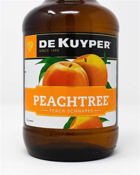 dekuyper peachtree peach schnapps ml princeville wine market