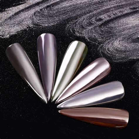 0 5g mirror nail glitter silver shimmer powder manicure nail art chrome