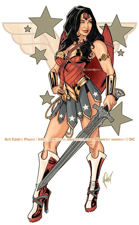 Warrior Wonder Woman By J Estacado On Deviantart