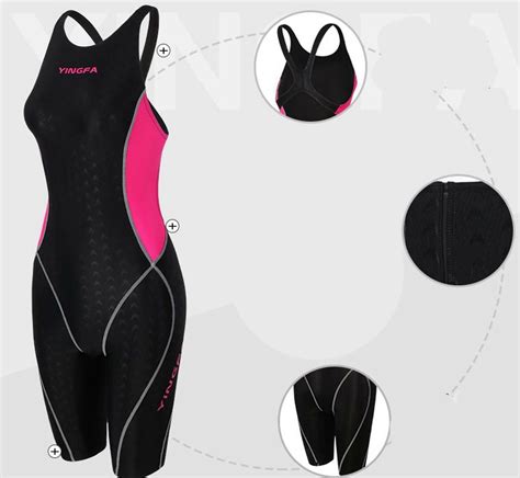 kneeskin swimsuit one piece training swimsuit racing swimsuit yingfa