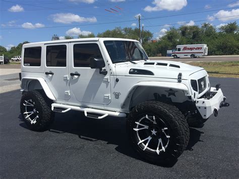 2017 Jeep Wrangler Unlimited Custom White Out Unlimited