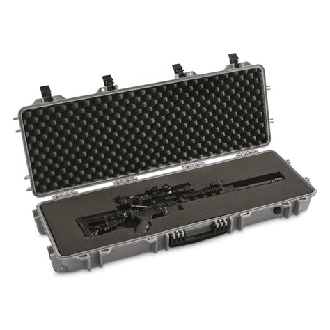 hq issue tactical hard rifle case gunwinner