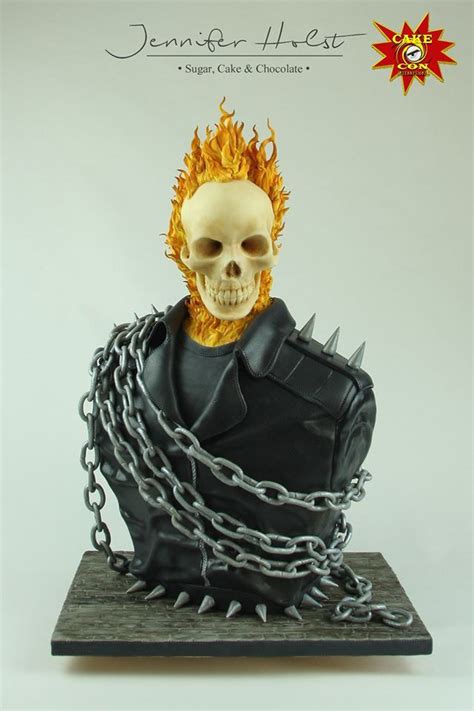 terrific ghost rider cake realistic cakes ghost rider sculpted cakes