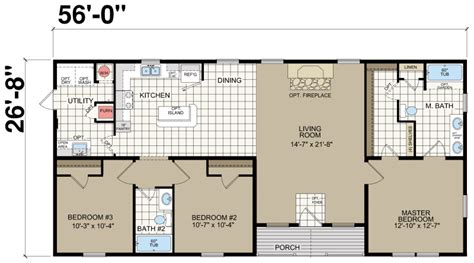 redman mobile home floor plans floor roma