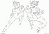 Goku Vegeta Lineart Pages Coloriage Colorare Gogeta Dbz Moxie2d Ssj4 Saiyan Sayayin Ssj Peleando Majin Ssj2 Coloriages Luxe Colorier Jiren sketch template