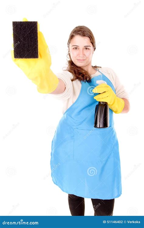 cleaning lady stock photo image  occupation cleaning