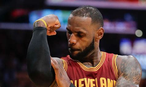 Lebron Posts Photoshopped Image That Makes Him Look Like Popeye