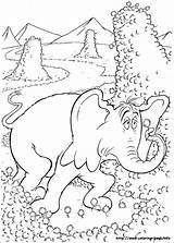 Coloring Pages Horton Hears Who Dr Suess Colorear Book Printable Books Para Getcolorings Color Cartoons Popular Info Coloriage sketch template
