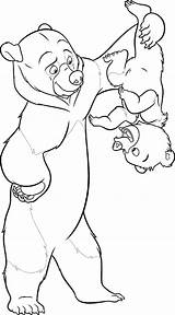 Oso Hermano Osos Koda Kleurplaten Tierra Kenai Kleurplaat Malvorlagen Animaatjes Disneymalvorlagen Disneydibujos Osito Pooh sketch template